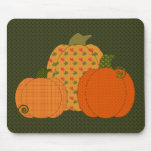 Calico Pumpkin Trio Mousepad