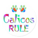 Calicos Rule stickers