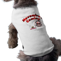 California Anti ObamaCare – November’s Coming! Pet T Shirt