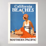 California Beaches posters