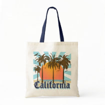 California Beaches Sunset Bag