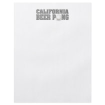 California Beer Pong Flyers