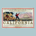 California Clipper Ship Historical Repro Poster posters