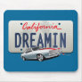 California dreamin-Camaro2 plate Mouse Pad