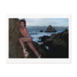 California Dreaming - Bikini Pin-Up Girl postcards