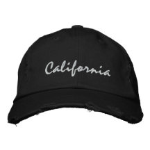 California Embroidered Hats
