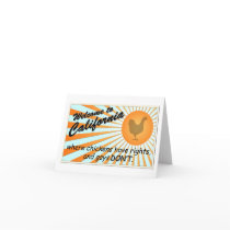 California Equal Rights Greeting Cards