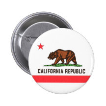 CALIFORNIA FLAG PINBACK BUTTONS