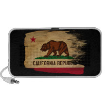 California Flag Portable Speakers