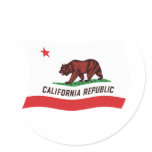 California Flag Sticker