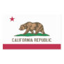 California Flag Rectangle Stickers