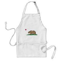 California Flag Theme 01 Aprons