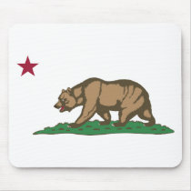 California Flag Theme 01 Mousemat