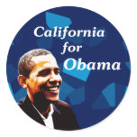 California for Obama 2008 stickers