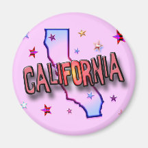 CALIFORNIA FRIDGE MAGNET