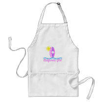 California Girl Pink Surfboard W/Sun Apron