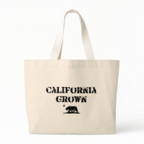 California Grown Bear Tote Bag