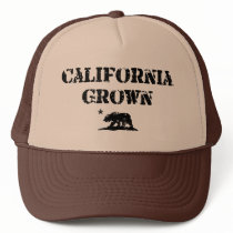 California Grown Bear Mesh Hat