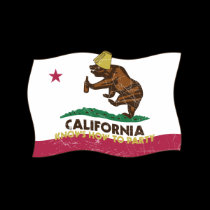 California Knows How to Party Bear t-shirts
