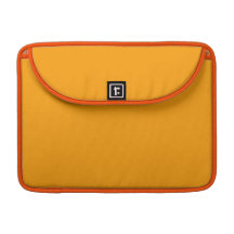 California Orange Macbook Pro Flap Sleeve Sleeve For MacBooks