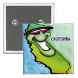 California Pinback Button
