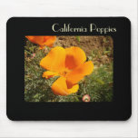 California Poppy Flowers Mousepad
