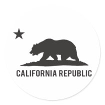 California Republic - Basic Stickers