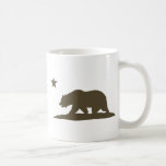 California Republic Bear - Brown Mugs