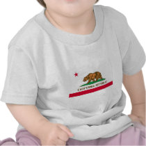 California Republic State Flag T-shirts