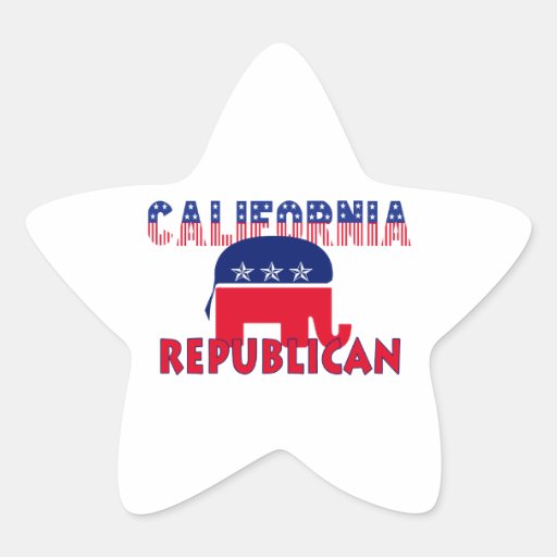 California Republican Sticker