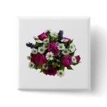 California Roses and Monte Casino White Asters buttons