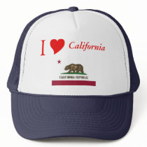 California State Flag Trucker Hat