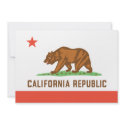 California State Flag invitations