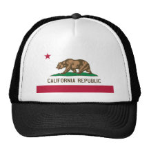 California State Flag Mesh Hats