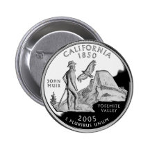 California State Quarter Buttons