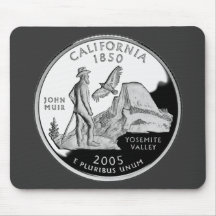 California State Quarter Mousepads