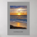 California Sunset posters