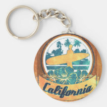 California surfboard keychains