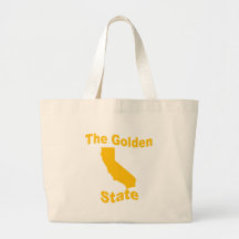 California: The Golden State Canvas Bags