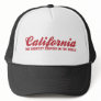 california the greatest country in the world trucker hat