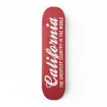 california the greatest country in the world skateboards