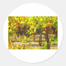 California Vines California Products Sticker