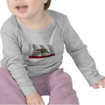 California Waving Flag T-shirts