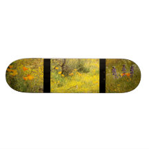 California Wildflowers Skateboard