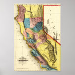 CaliforniaPanoramic Map posters