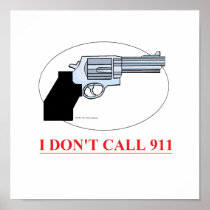 call 911 posters