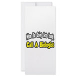 Call a Biologist Personalized Rack Card