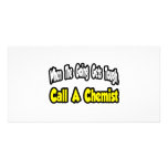 Call a Chemist Personalized Photo Card