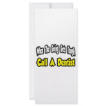 Call a Dentist rack cards