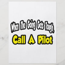 Call a Pilot Custom Flyer